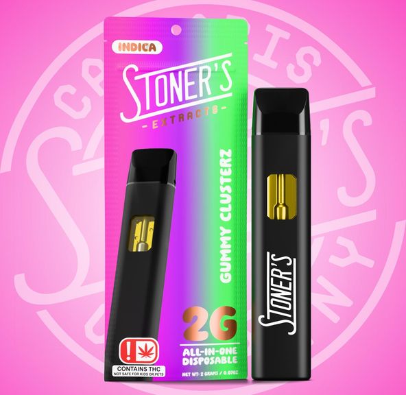 Stoner's Extracts - Disposable - Gummy Clusterz 2g