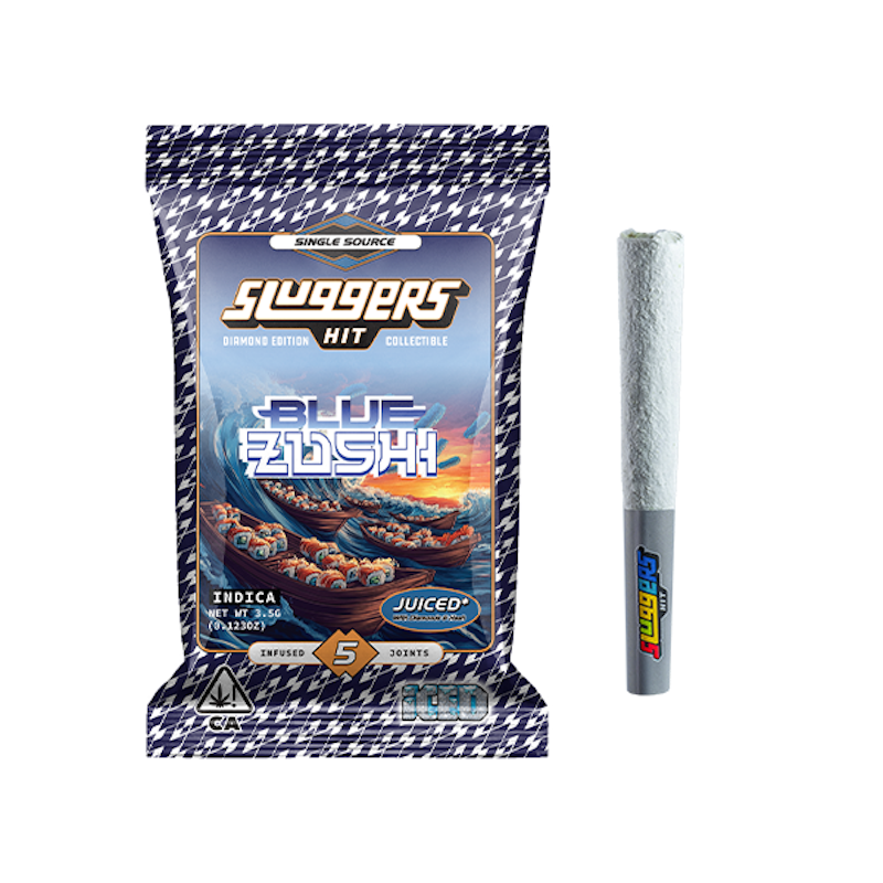 Sluggers - Blue Zushi - 5pk/3.5g Preroll Pack