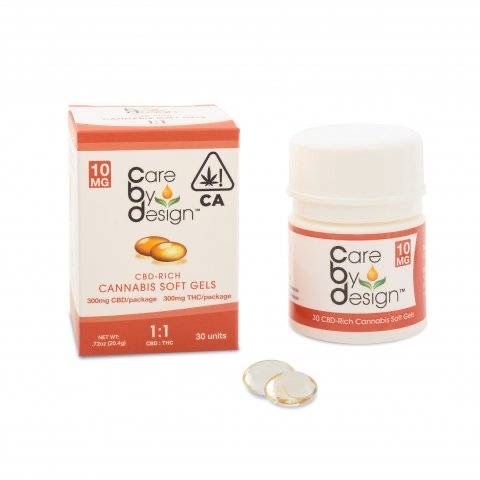 Care By Design Soft Gels 1:1 400mg 10ct