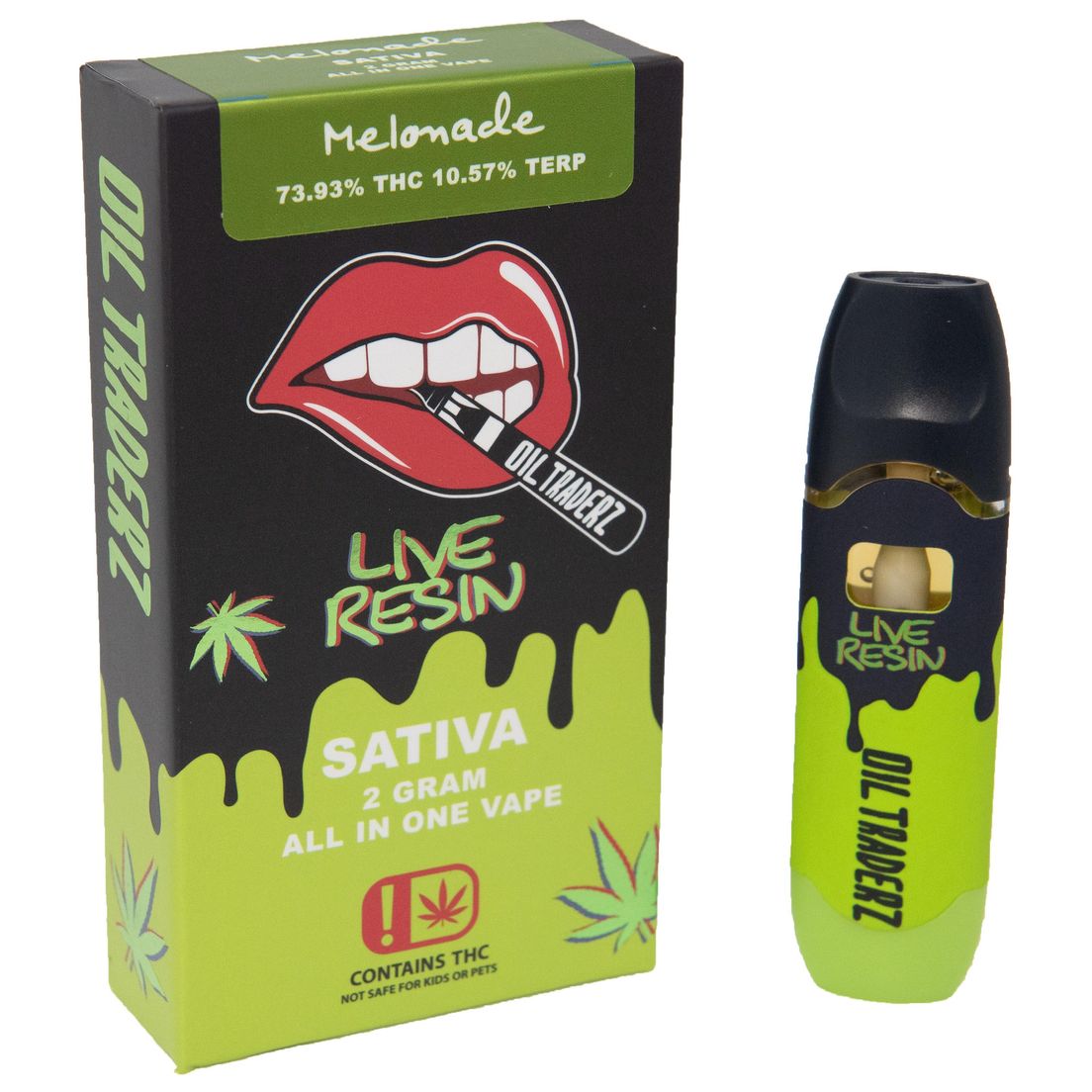OIL TRADERZ MELONADE LIVE RESIN DISPOSABLE 2G