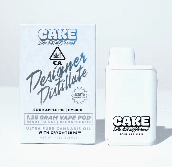 Cake - Sour Apple Pie Hybrid Designer Distillate 1.25g