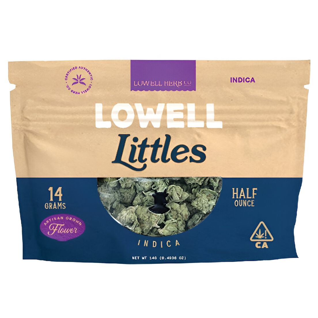 Lowell | Flower | 14g | Littles | Triangle Kush