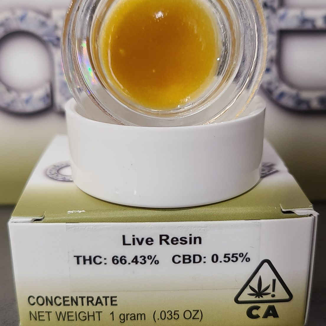 (5Carats) Birthday Cake 1G Live Resin Badder