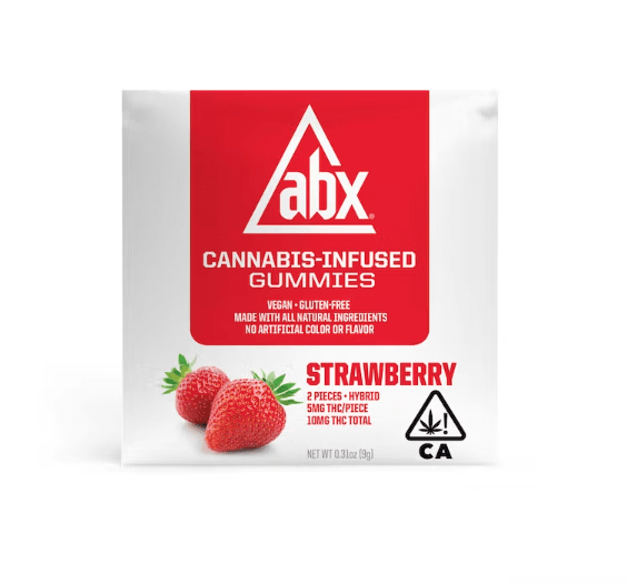 All-Natural Gummies Strawberry 5mg - 2 count
