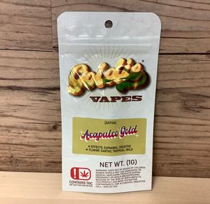 Acapulco Gold 1G Cart- Goldie Vapes - Sativa