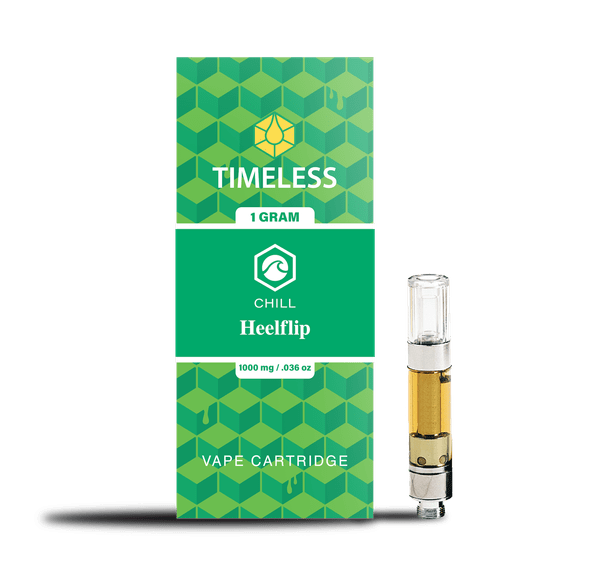 Timeless Vapes - Heelflip 1000mg Vape Cartridge (Chill) 1g