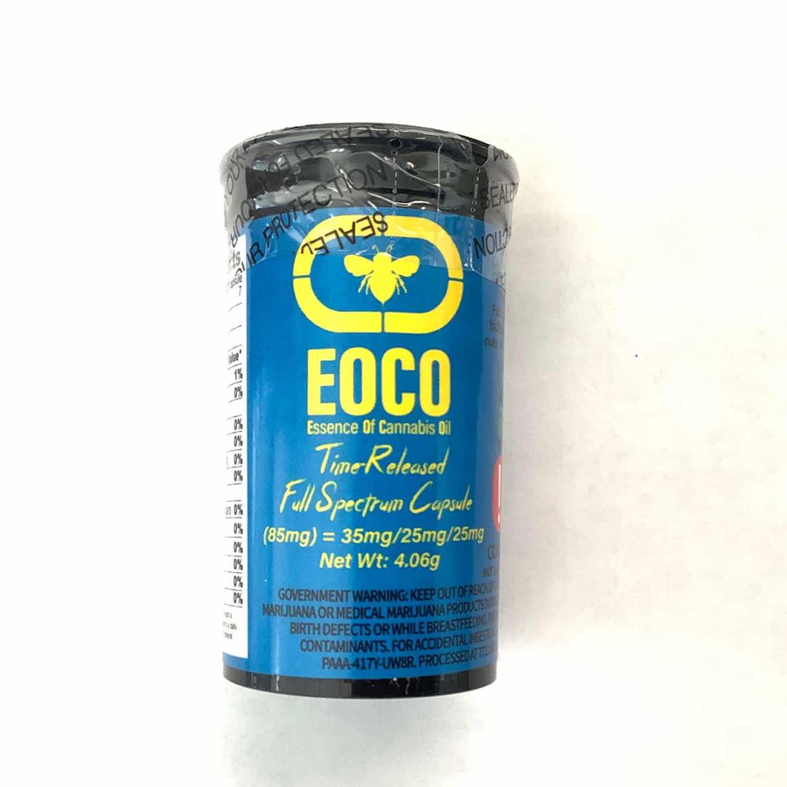 Bee Elevated EOCO 85mg/7pk FECO capsules