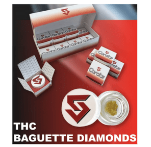 5 CARATS - THC Baguette Diamonds Live Resin 83%THC
