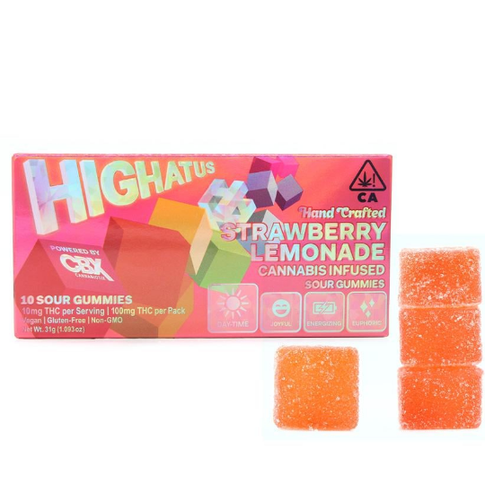 Strawberry Lemonade Sour Gummies