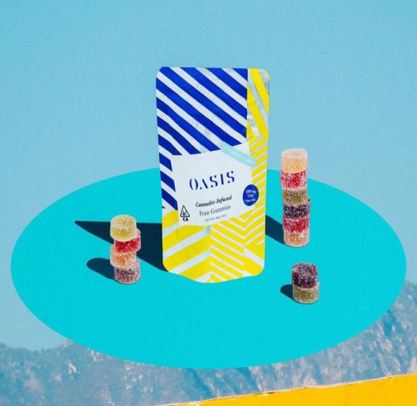 100mg Fruit Gummies - OASIS