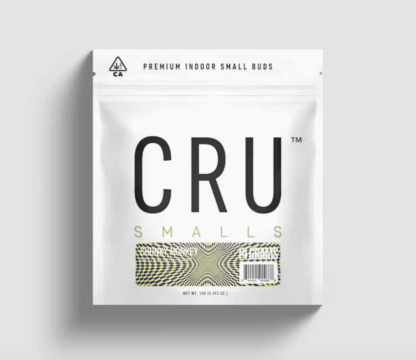 CRU Cannabis - Chunky Monkey Smalls Flower 14g