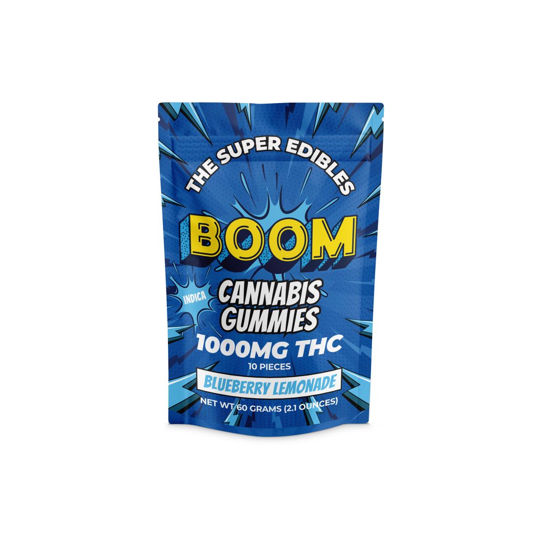 BOOM BLUEBERRY LEMONADE GUMMIES 1000MG