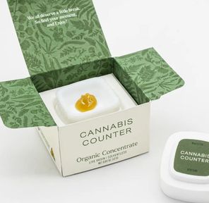 Cannabis Counter Black Maple 1g Live Rosin