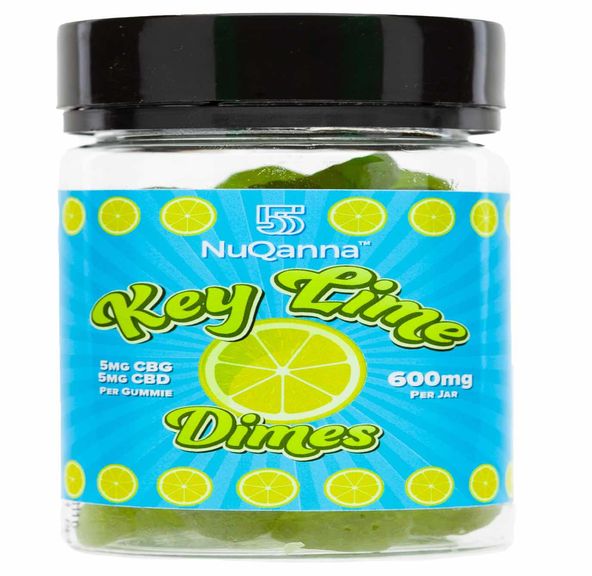 Gummies: Key Lime Dimes 10 CBD 60ct