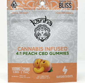 Kanha - Peach gummies 1:4