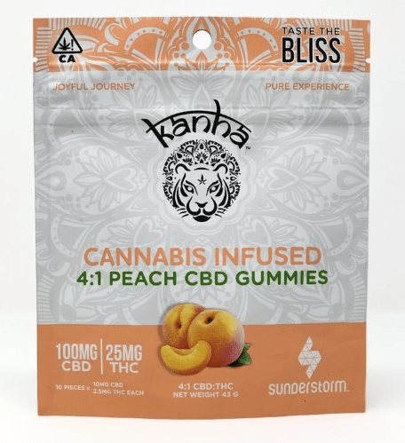 Kanha - Peach gummies 1:4