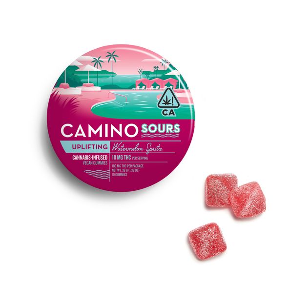 Camino Sours Gummies Watermelon Spritz 100mg