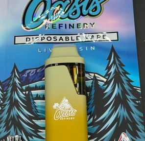 Banana Fire Breath - 1g Live Resin Disposable - Oasis Refinery