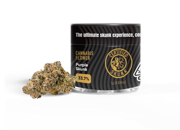 Certified Skunk Premium Indoor Flower Sunset Zkittlez 1g