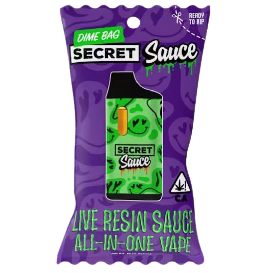 Dime Bag Live Resin AIO Vape Dosi Bomb 1g