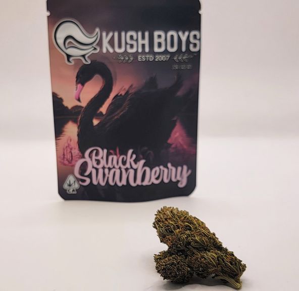 PRE-ORDER ONLY 1/8 Black Swanberry (30.49%/Indica) - Kush Boys