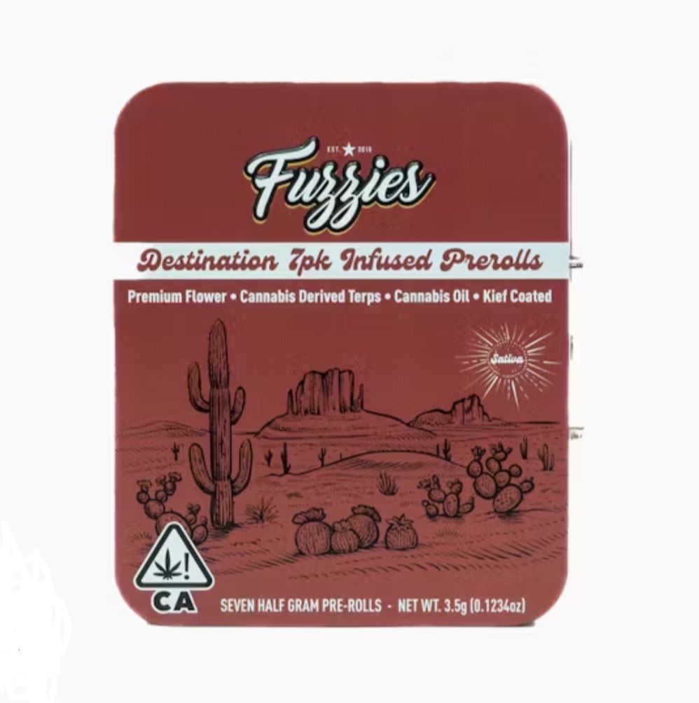 Fuzzies - Desert Punch 7 Pack Infused Prerolls 3.5g