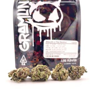 1/8 Biscotti x The Menthol (Indoor/27.94%/Hybrid) - Gramlin *Disclaimer*