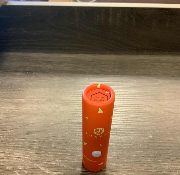 Purple Gorilla 1g Distillate Cartridge Sunday Extracts