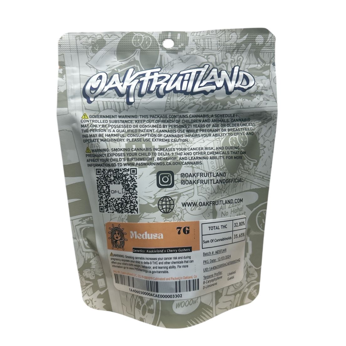 Oakfruitland - Medusa 7g
