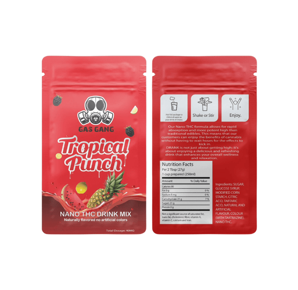 4330 - BS4B - Gas Gang - Nano THC Drink Mix - 40mg