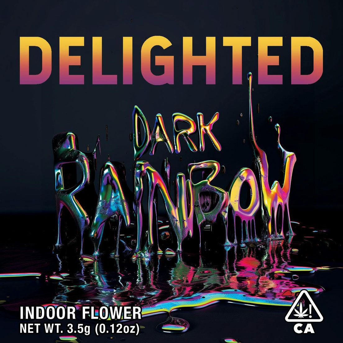 Delighted - 3.5g - Dark Rainbow