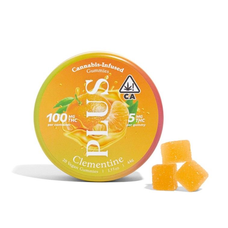 PLUS ROSIN GUMMY- CLEMENTINE