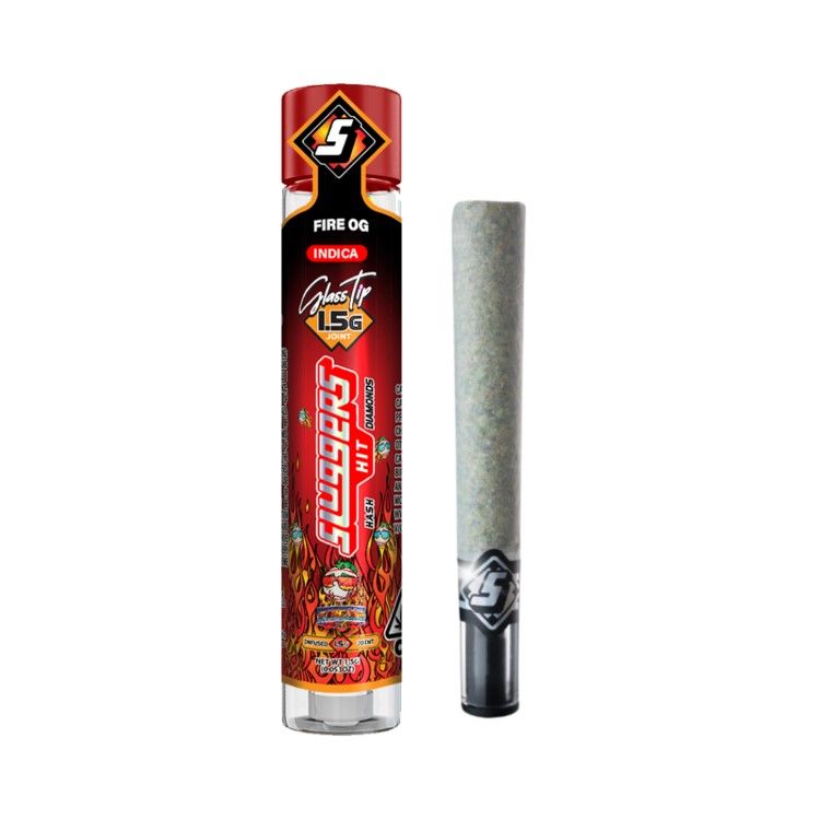 Sluggers Infused Pre-roll Fire OG 1.5g