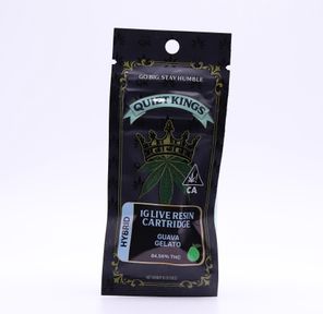 Quiet Kings- GUAVA GELATO 1G LIVE RESIN CARTRIDGE