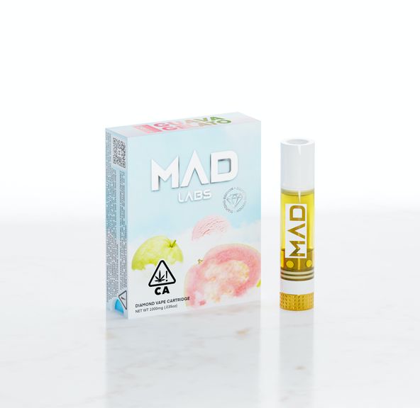Mad Labs - Liquid Diamonds Cartridge 1G - Guava Gelato 1g
