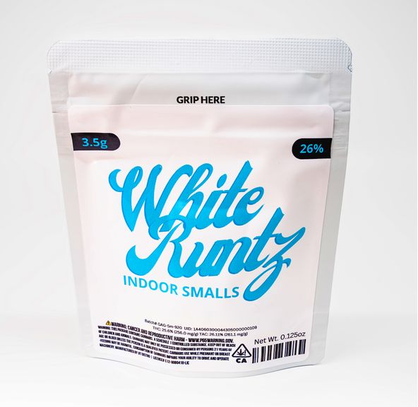 White Runtz 3.5g Indoor Smalls 26%