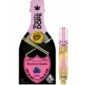 Pretty Dope - Blueberry Baddie Live Resin Cartridge - 1g