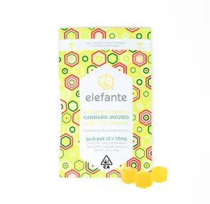 Elefante - Pineapple Strawberry Vegan THC Gummies -100mg