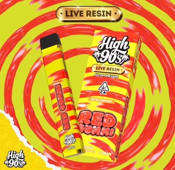 Red Gummi Live Resin All-In-One Vape