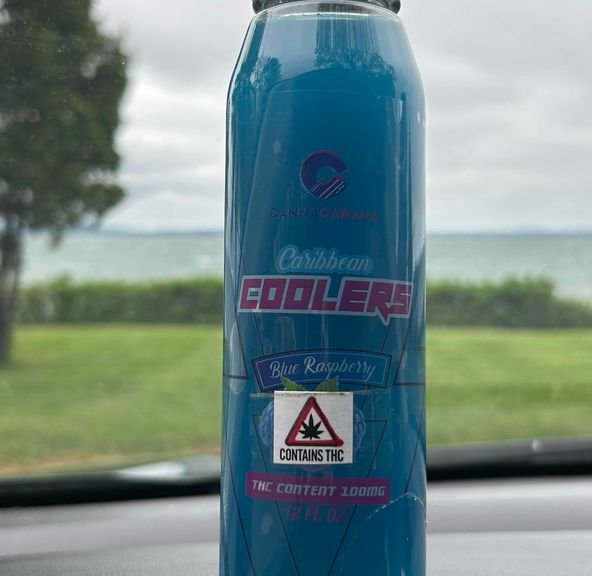 100mg Blue Raspberry Drink | Canna Cabana