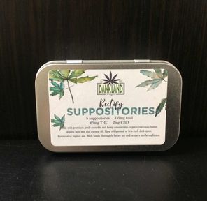 Dankland Delights 335mg Suppositories 5X