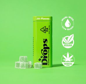 Drops 20pk Lime Gummies 100mg