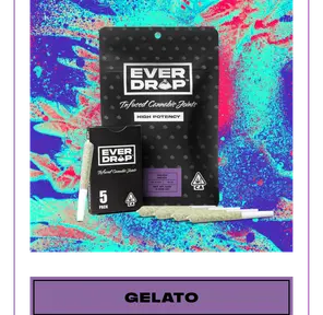 Everdrop Infused Preroll - Gelato Indica