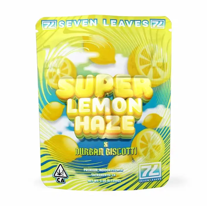Seven Leaves Flower Super Lemon Haze x Durban Biscotti 3.5g at