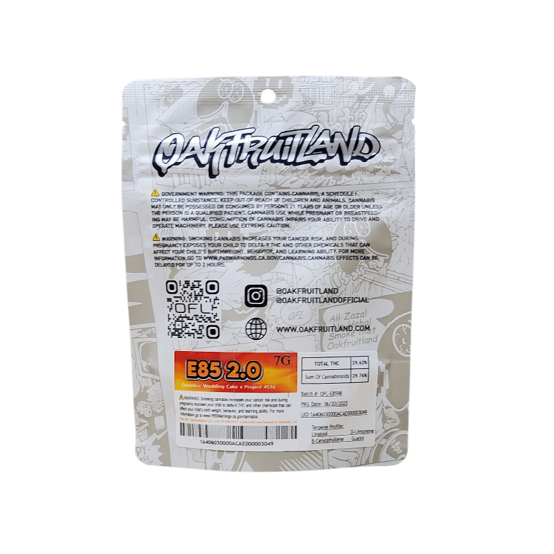 Oakfruitland - E85 2.0 7g