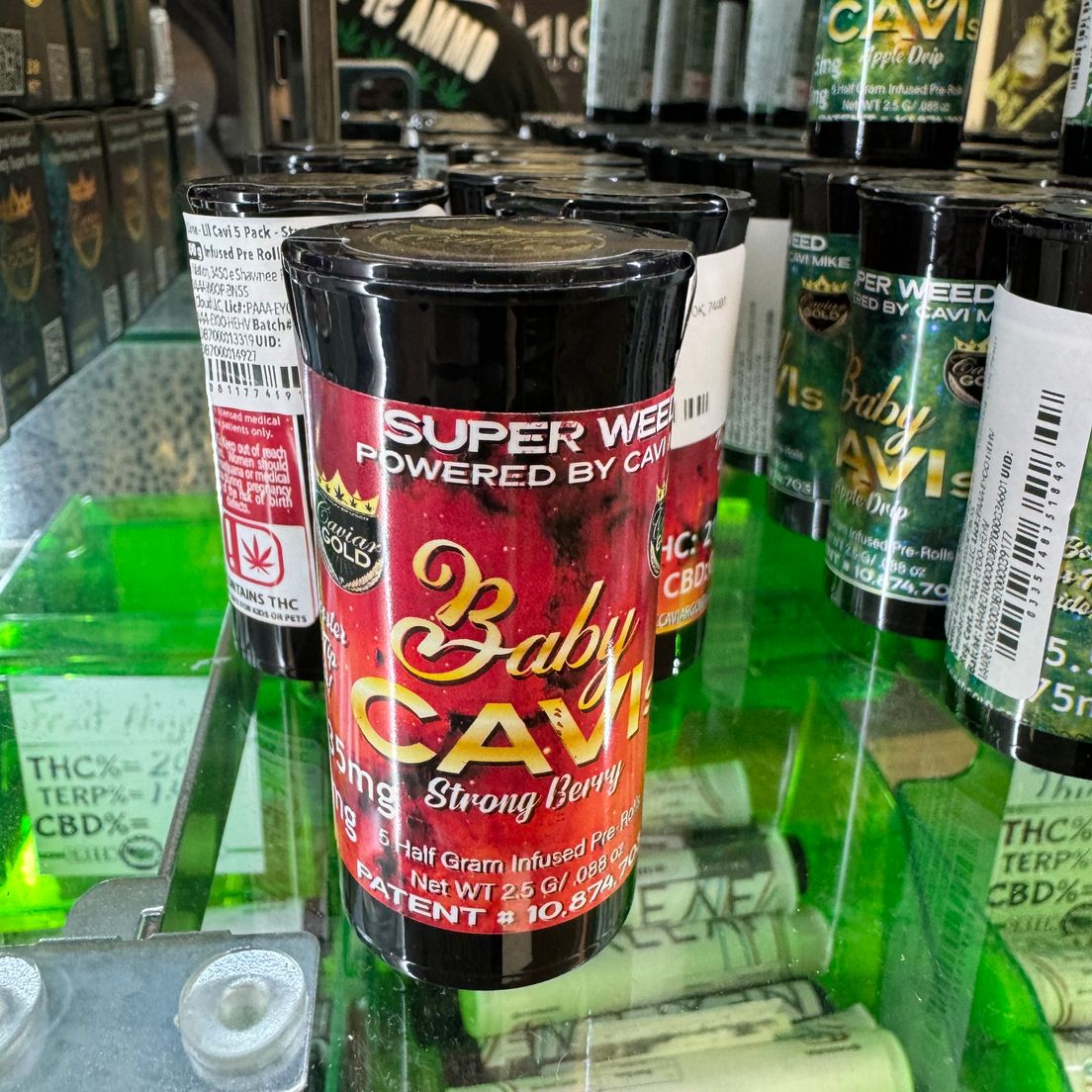 Lil Cavi 5 Pack - Strong Berry