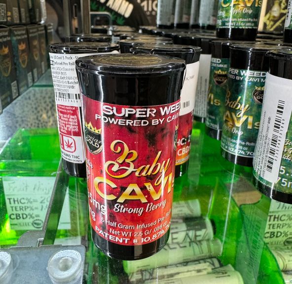 Lil Cavi 5 Pack - Strong Berry