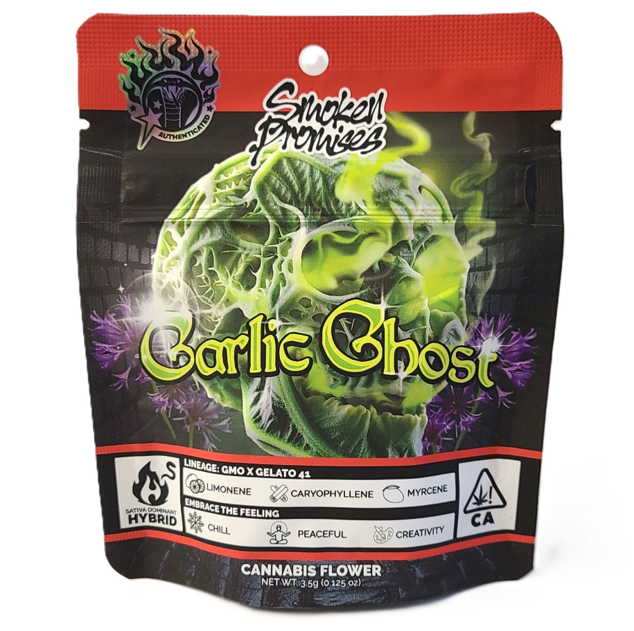 Smoken Promises Flower Garlic Ghost 3.5g