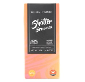 SHATTER BROWNIE - SATIVA (240MG)