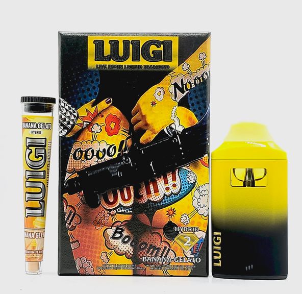 Luigi - Disposable - Banana Gelato - 2G
